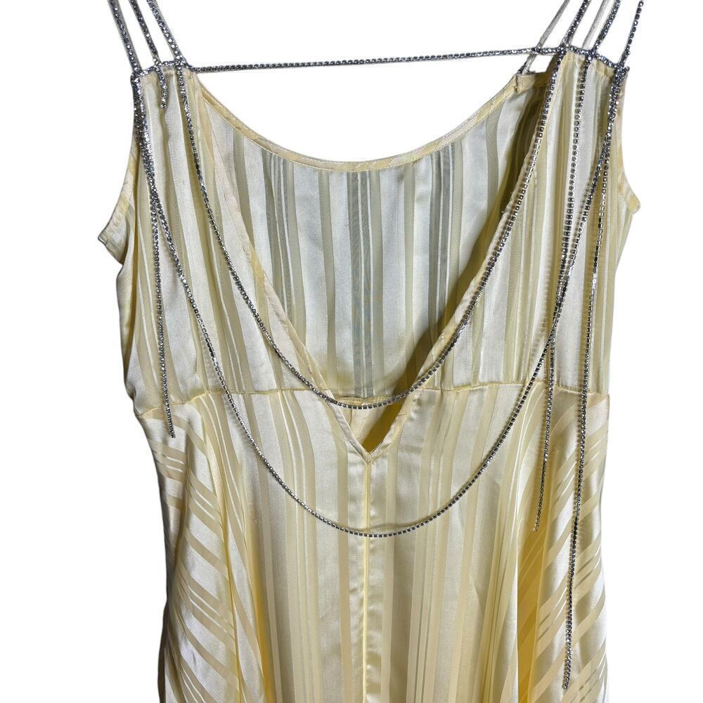 LoveShackFancy Darralis Maxi Dress Soft Yellow Size 6 - Picture 10 of 10